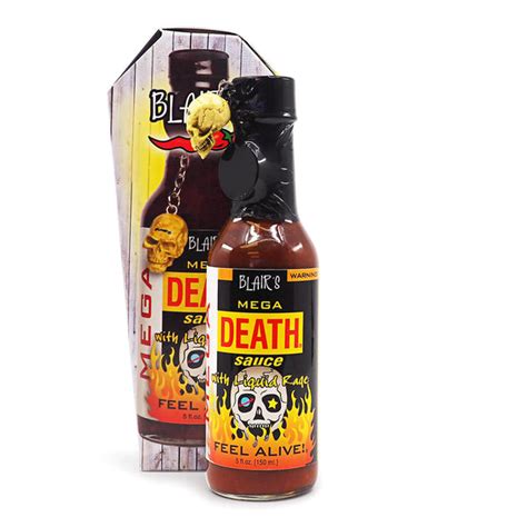 mega death sauce|blair hot sauce scoville.